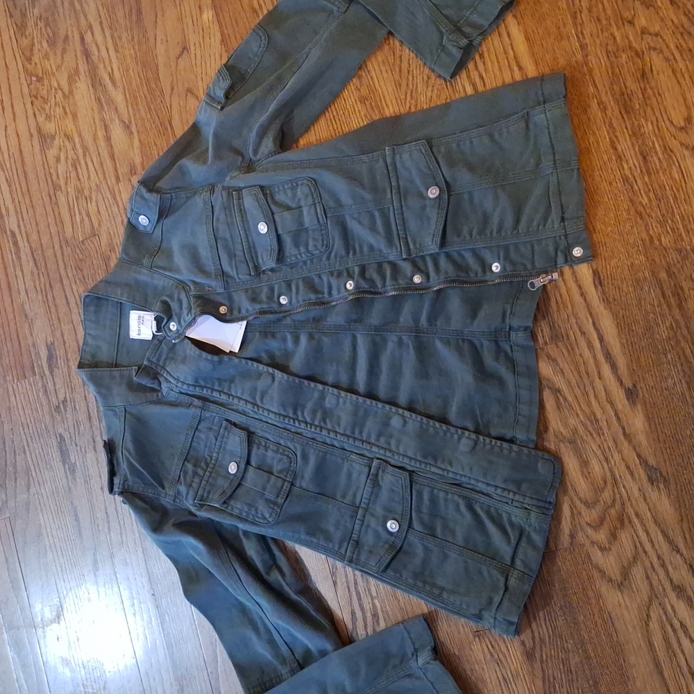 Dark green jacket